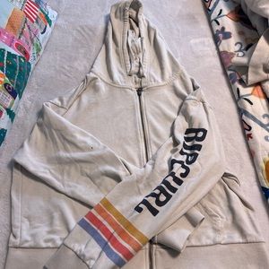 Ripcurl zip up hoodie (size L)